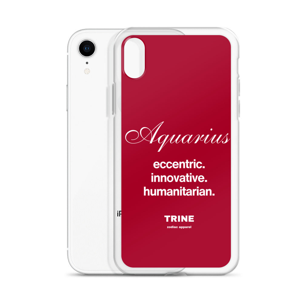 Aquarius Clear Case for iPhone®