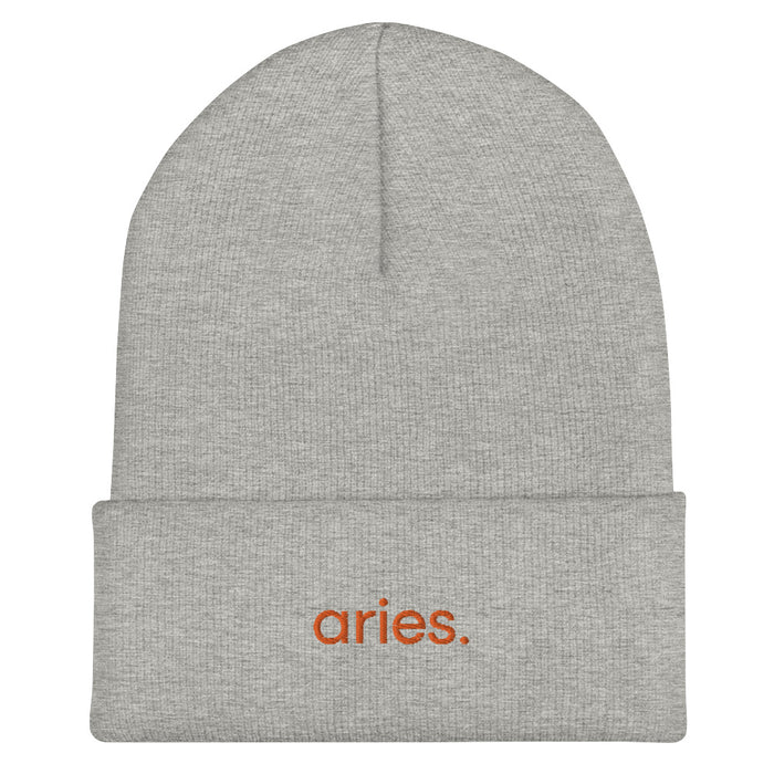 Aries Cuffed Beanie