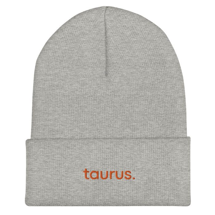 Taurus Cuffed Beanie