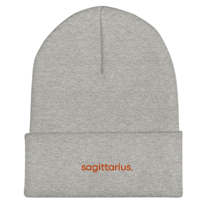 Sagittarius Cuffed Beanie