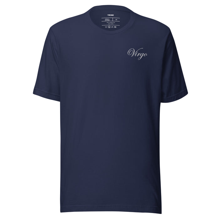Virgo Embroidered Script T-shirt